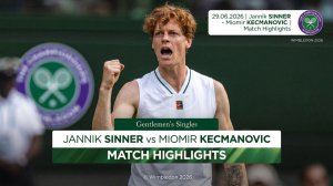 29.06.2026 | Янник Синнер - Миомира Кечмановича | Обзор матча |Wimbledon 2026
