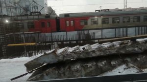 МЦД - 4 ст. Железнодорожная, ст. Ольгино