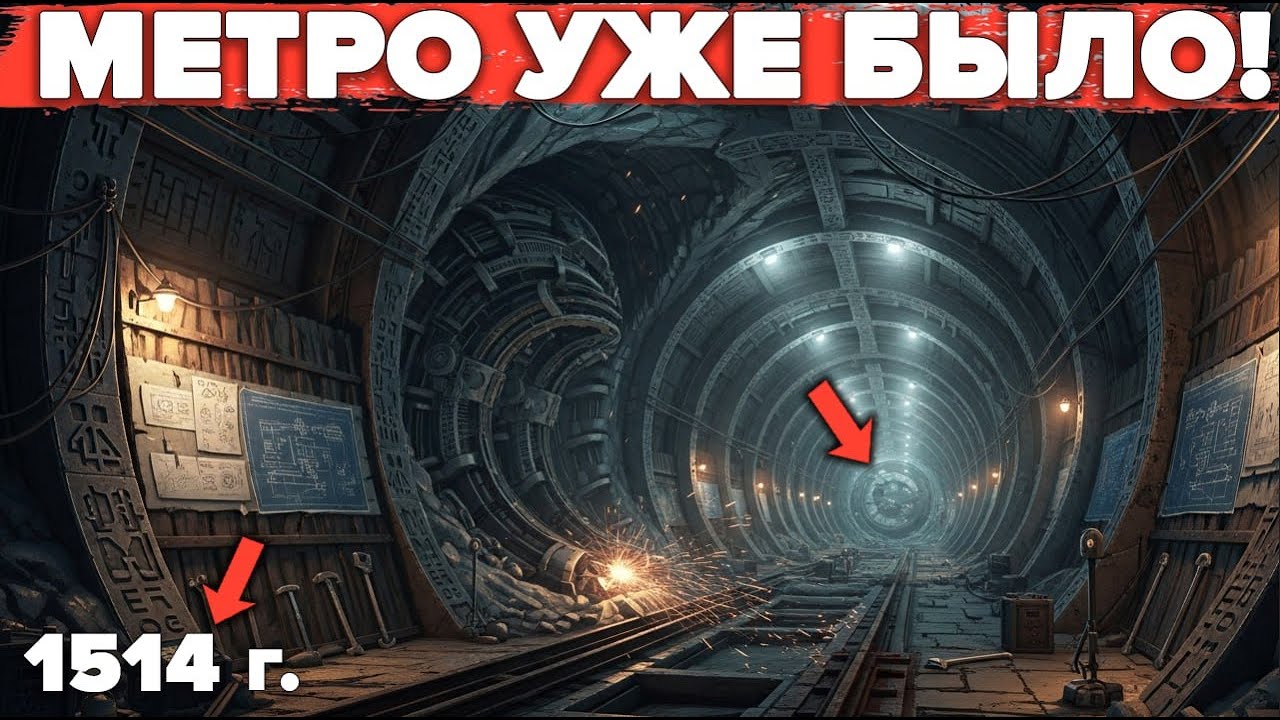 МЕТРО НА САМОМ ДЕЛЕ НЕ СТРОИЛИ А ОТКАПЫВАЛИ. 5 шокирующих фактов смотреть онлайн