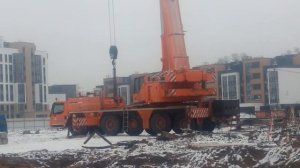 Монтаж башенного крана 1