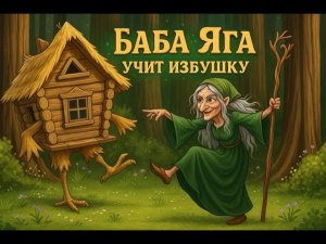 🧙♀️ Баба Яга учит избушку на курьих ножках | Добрая сказка для детей