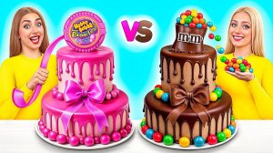 Жевательная Резинка vs Шоколадная Еда Челлендж #Кулинарная Битва с Едой от Multi DO Challenge