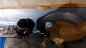 Покраска металлика в переход!