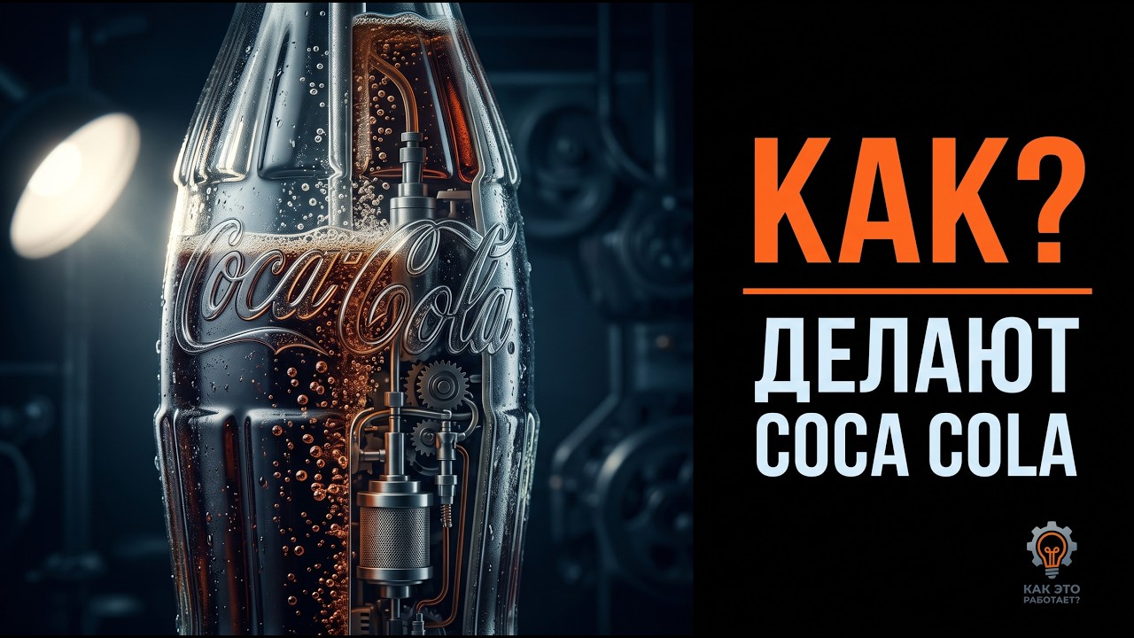 🔴 Как делают Coca-Cola — секрет, который скрывают 130 лет | #cocacola, #производство, #каксделано,