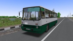 Поездка на Ikarus-260.43 по маршруту №257 по карте Мичурино 2.8