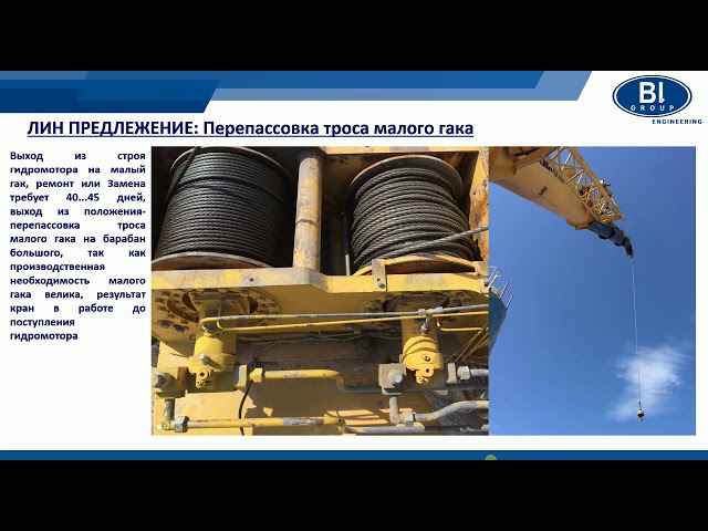 0505 2016 07 10 Перепассовка троса малого гака смотреть онлайн