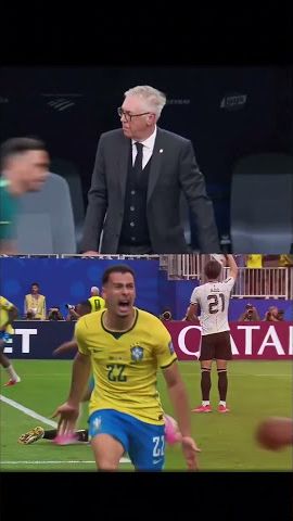 Brazil's last-Second Goal Reaction.🤯 🇧🇷