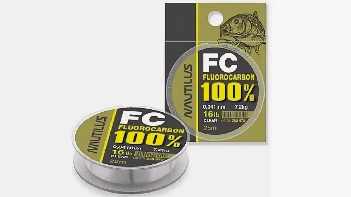 Распаковка посылки с леской Nautilus FC Fluorocarbon 100%
