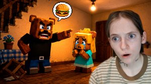 Мой муж любил бургеры, но это разбило мне сердце! | Super Bear Adventure