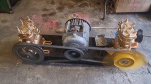 Компрессор ЗИЛ 130 для гаража. Часть 1.