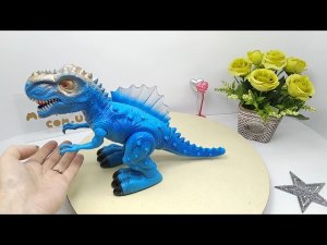 Музыкальный динозавр. Распаковка 💕 «Игрушка из коробки»