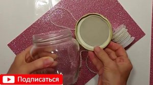 Старые ПОЛ ЛИТРОВЫЕ БАНКИ - сокровище!НИКОГДА НЕ ДОГАДАЕТЕСЬ,ЧТО Я СДЕЛАЛА..поделки на Новый год)DIY