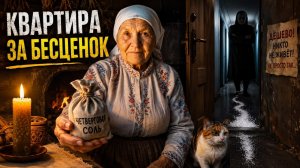 Они купили квартиру за бесценок—а соседка каждую ночь сыпала мусор под дверь.Тайны  ведуньи Агафьи.
