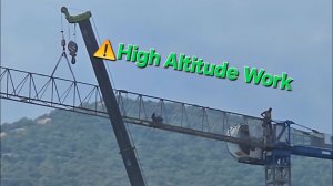 Tower Crane Assembly 👷♂️🏗️ / Монтаж башенного крана