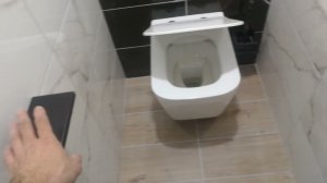 Ремонт ванной и туалета. 3 вида плитки.