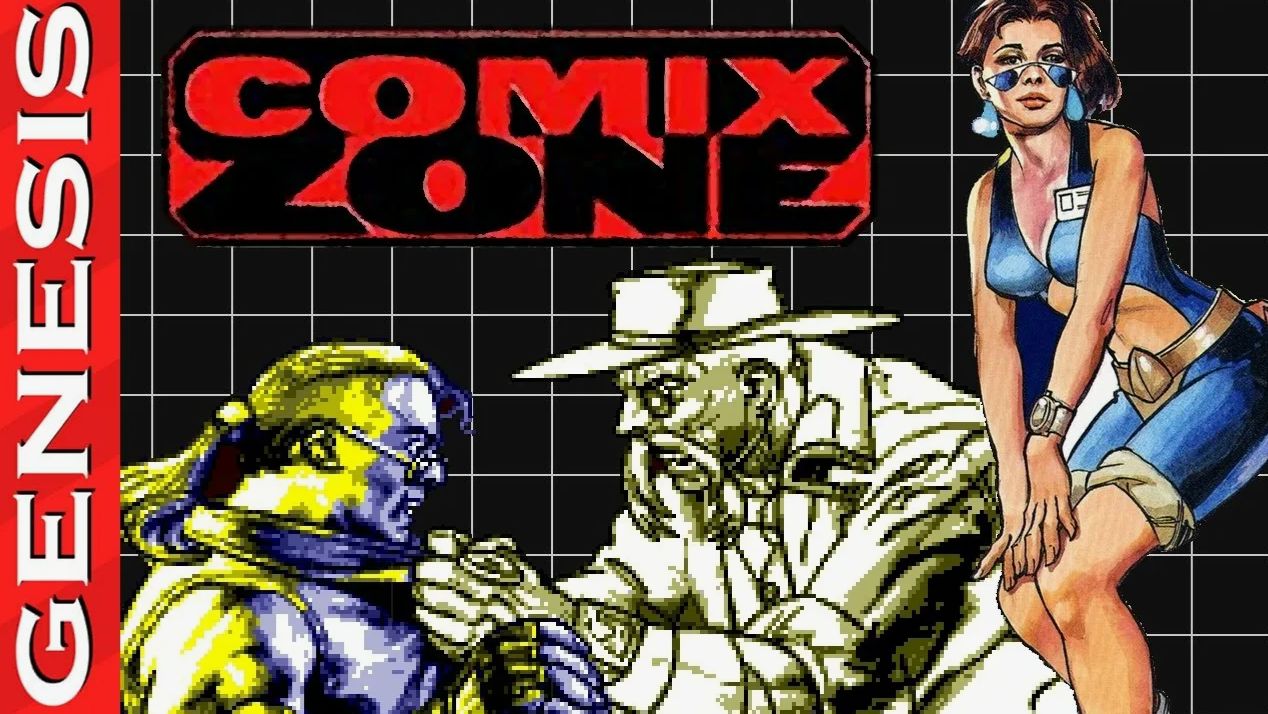 Зона комикса(Comix Zone).На русском.Sega