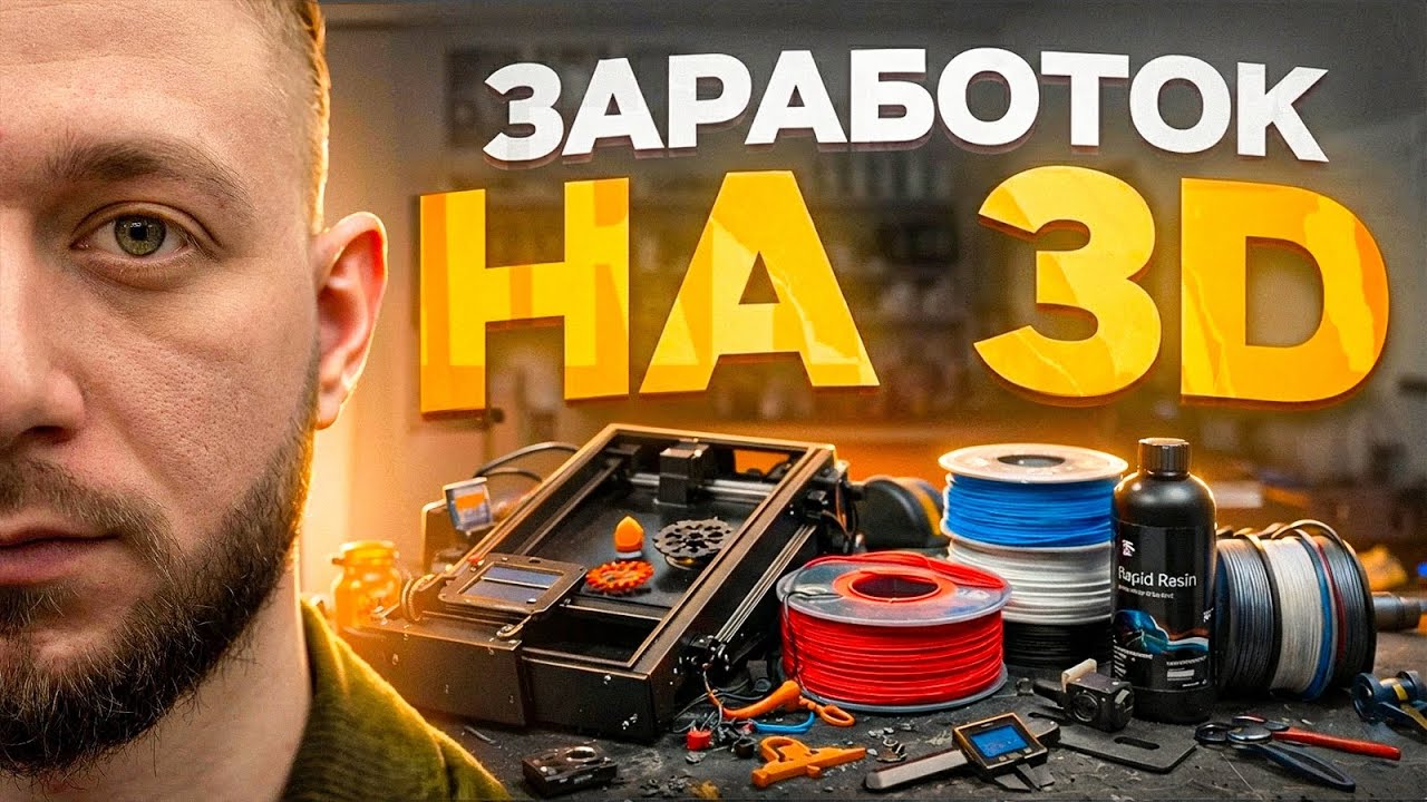 💰 БИЗНЕС на 3Д ПЕЧАТИ в 2026 ГОДУ смотреть онлайн
