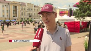 Отвечали на вопросы про Улан-Удэ и катались на лимузине
