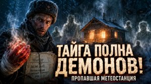 Тайга полна демонов! Архивариус поехал в тайгу разбирать дела пропавшей метеостанции!