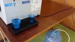 Автономная работа аппарата для газирования воды