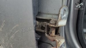 Kia Cerato ремонт петли двери водителя