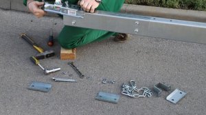 Установка удлинителя дышла на прицеп ДОН B3517