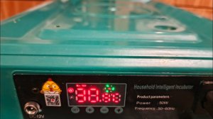 Путь в меню настроек на китайском инкубаторе. F1, F2, F3.