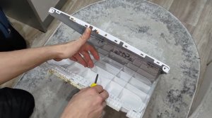 Как разобрать крышку стиральной машины Dexp WM-E712SMA