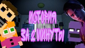 История семьи Афтонов за 2 минуты | FNaF (спидран)