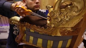 Перетяжка мебели своими руками. Armchair restoration DIY