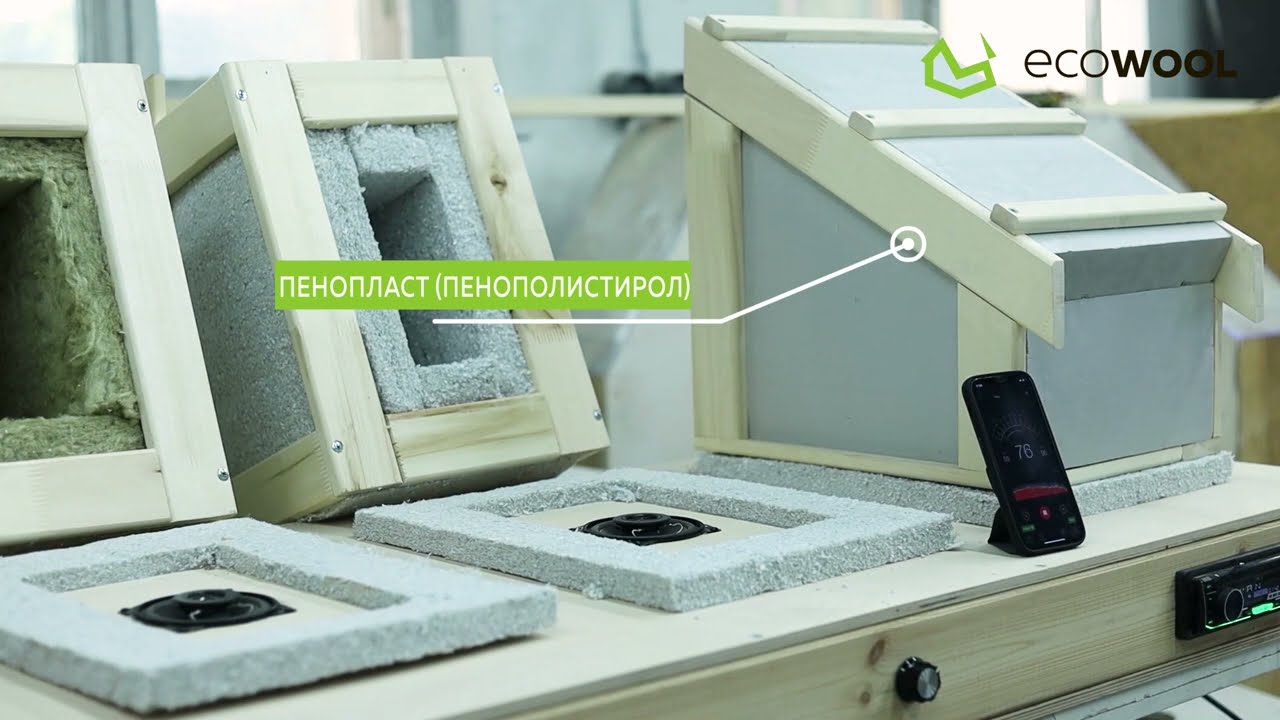 Шумоизоляция Эковата Ecowool смотреть онлайн