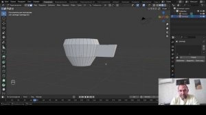 Как  сделать чашку в 3 D  на Блендере.#blender #3d