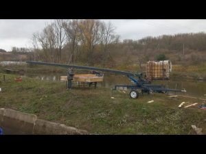 Мини кран для стройки