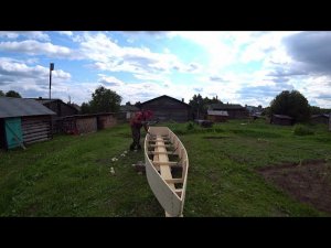 Простой способ сделать лодку плоскодонку, своими руками. Лодка для рыбалки и охоты.
