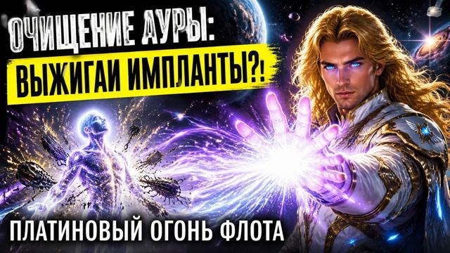Аштар Шеран - Платиновое Очищение: Вычищаем ментальный мусор и импланты архонтов из ауры смотреть онлайн