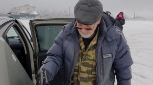 Охотник смастерил компактный снегоход мотобуксировщик