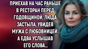 ИСТОРИИ ИЗ ЖИЗНИ|Приехав на час раньше в ресторан перед|РЕАЛЬНЫЕ ИСТОРИИ|ЖИЗНЕННЫЕ ИСТОРИИ