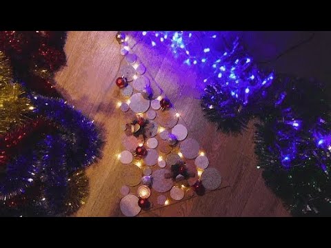 Инсталляция новогодней елки/Installation of a Christmas tree смотреть онлайн