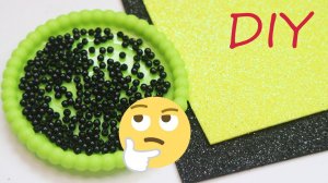 Что Же Получится На этот Раз 🧐 Из Глиттерного Фоамирана  😃Украшение для волос 😃 Божья коровка