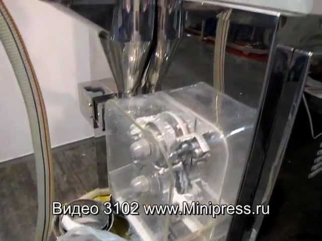 🔥Компактор для сухого гранулирования порошков Minipress.ru смотреть онлайн
