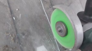 Опробовали алмазный диск для резки стекла