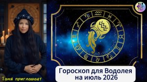 ВОДОЛЕЙ - Гороскоп на июль 2026