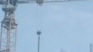 Зимняя подстава на башенном кране