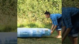 Отличная самодельная лодка из старой камеры