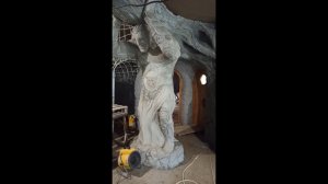 декор стен.   сказочный  домик .камин.  мастер Виталь.Новый .
