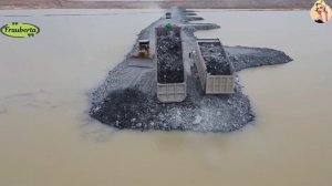 Строительство, дороги на озере, высотные съёмки