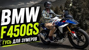 BMW F450GS: Зумеры изобрели «Гуся»?!