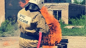 Испытания эффективности ультрамобильной установки УРАН для нужд пожаротушения