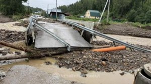 В Свердловской области после сильных дождей начался паводок