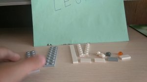 Сборка складного ножа из лего